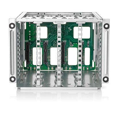 HPE Box1/2 Käfig-/Backplane-Set, 6,3 cm (2,5 Zoll), SATA/SAS, für ProLiant DL380 Gen10, DL385 Gen10, DL388 Gen10, XL270d Gen10