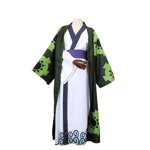 letaofang Anime Charakter Roronoa Cosplay Kostüm Erwachsene Kimono Robe Voll Halloween Karneval Kostüm MantelVolles Kostüm