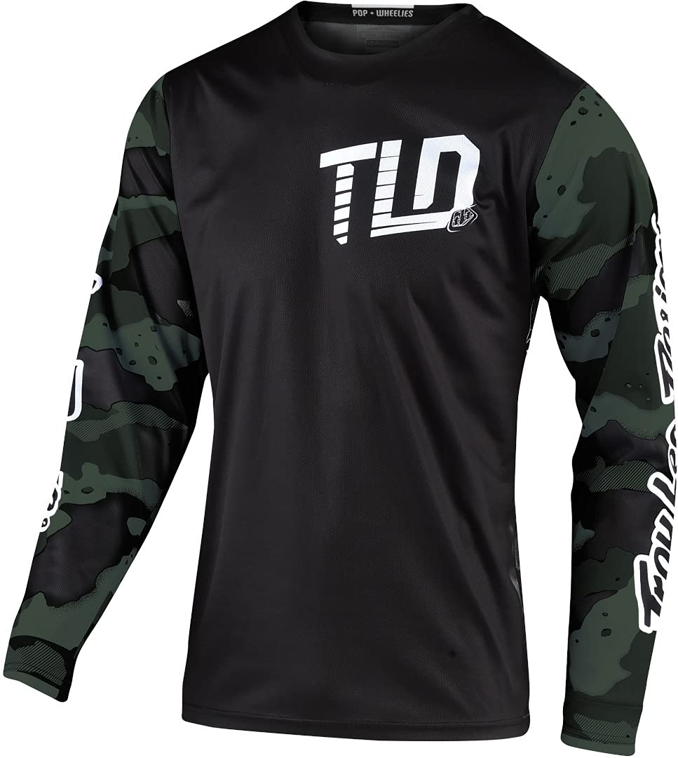 Troy Lee Designs MX Jersey GP Schwarz Gr. L