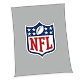 Klaus Herding GmbH NFL Wellsoft-Flauschdecke, 150x200 cm, 100% Polyester