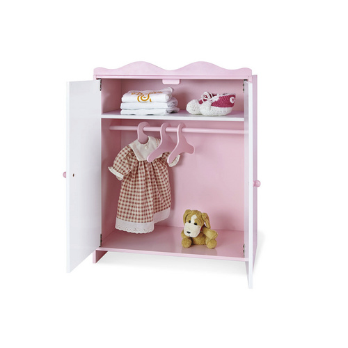 Pinolino Puppenschrank »Jasmin«, BxHxT: 45 x 62 x 27 cm, für Kinder ab 2 Jahren 5