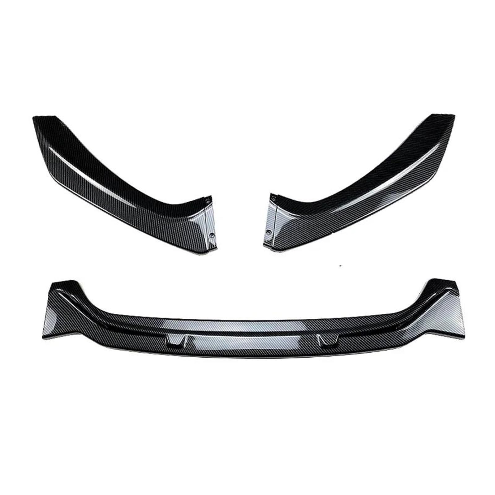 Splitter Frontstoßstangenschutz Unteres Blatt Splitter Frontspoilerlippe Für 1er F20 F21 M118i M120i Sport 2015-2019 Frontlippe(Kohlefaser-Optik)