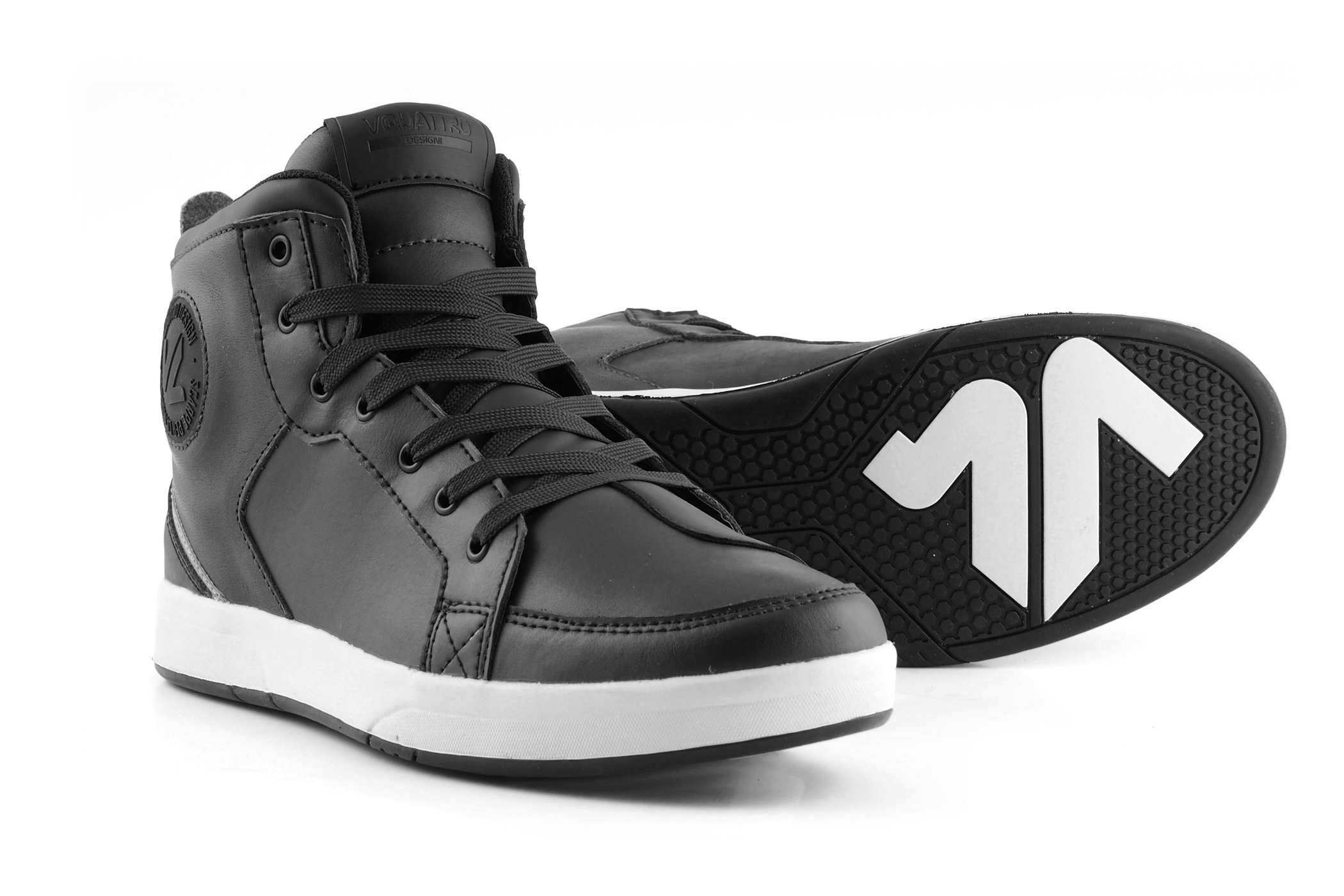 V Quattro Design - V4S-TWIN-BK39 - Twin Schuhe Herren - Schwarz - 39 EU