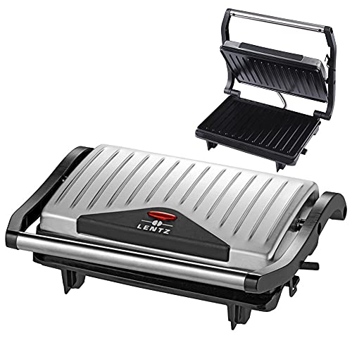 Lentz Kontaktgrill 750 Watt Tischgrill Grill