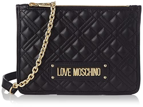 Love Moschino Damen Jc4316pp0fla000 Umhängetasche, Schwarz, Einheitsgröße