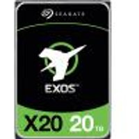 Seagate Exos X20 Enterprise 20 TB HDD, interne Festplatte, Hyperscale 12 GB/s SAS, 7.200 U/min, Modellnr.: ST20000NM007D