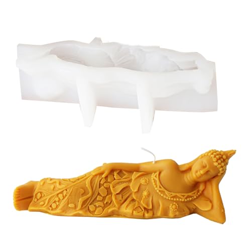 Silikon-Seifenformen, Buddha-Form, Silikon-Bastelformen, Geschenk für Handmacher-Enthusiasten