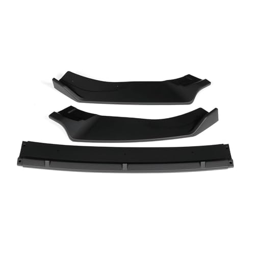 Splitter Für VW Für Golf MK7 MK7.5 Für GTI 2014-2019 Auto Front Stoßstange Splitter Lip Spoiler Body Kit Diffusor Schutz Abdeckung Frontlippe(Matt-schwarz)