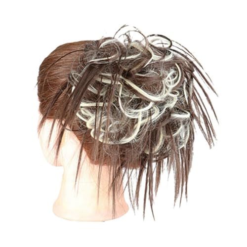 Haarteile Haarknoten Perücke for Damen, mehrfarbig, natürlich, flauschig, exquisites modisches Make-up-Tool, Hochtemperatur-Fälschung, Pferdeschwanz-Zopfperücke for zu Hause Brötchen Haare(G)