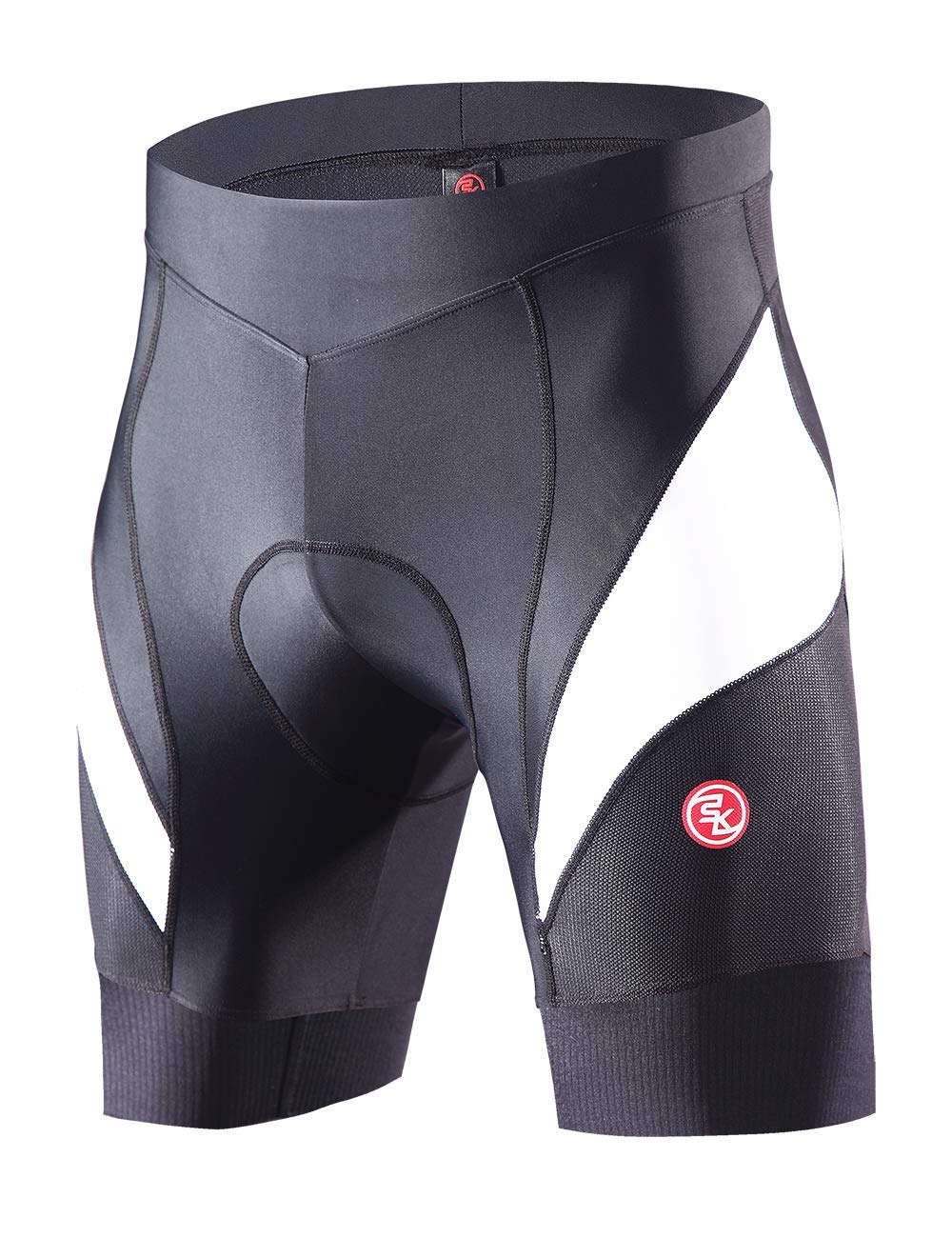 Souke Sports Herren 4D Gepolsterte Radlerhose Atmungsaktiv Schnelltrocknend Fahrradhose, M