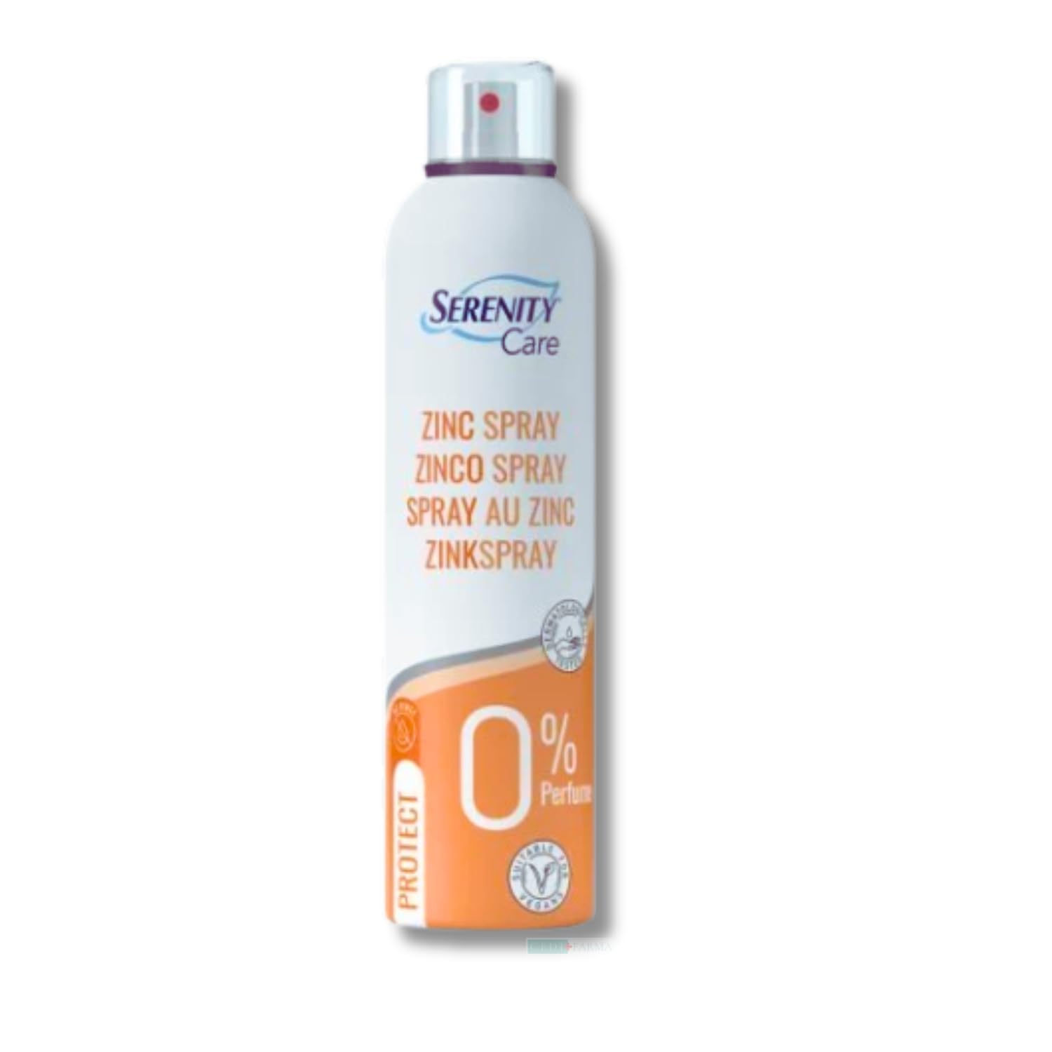 Serenity Skincare Zinkspray gegen Rötungen bei Reiben oder Inkontinenz, 2 Flaschen à 250 ml