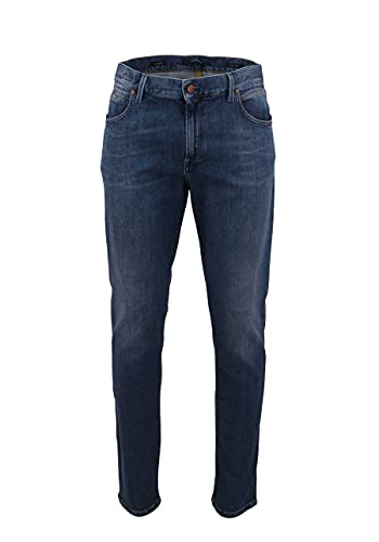 ALBERTO Tapered Fit Jeans Robin 5-Pocket dunkelblau Größe W32 L36