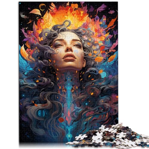 Puzzles als Geschenke für Bezaubernde Frauen, 1000 Puzzles für Erwachsene, 1000 Teile, Holzpuzzle, anspruchsvoll, aber unterhaltsam und humorvoll, 1000 Teile (50 x 75 cm)