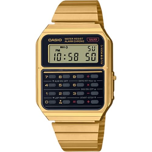 Casio CA-500WEG-1AEF Digitaluhr für Herren, Vintage-Stil, lässig