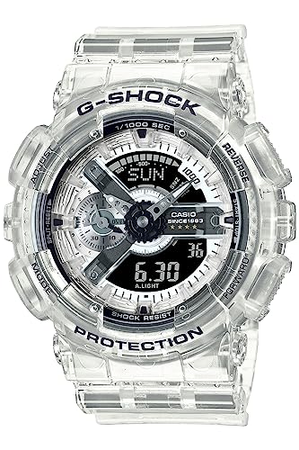 Casio GA-114RX-7AJR [G-Shock 40th Anniversary G-Shock Limited Edition G-Shock 40th Anniversary Clear Remix Series] Damenuhr Japan Import Juli 2023 Modell, Mehrfarbig, Modern