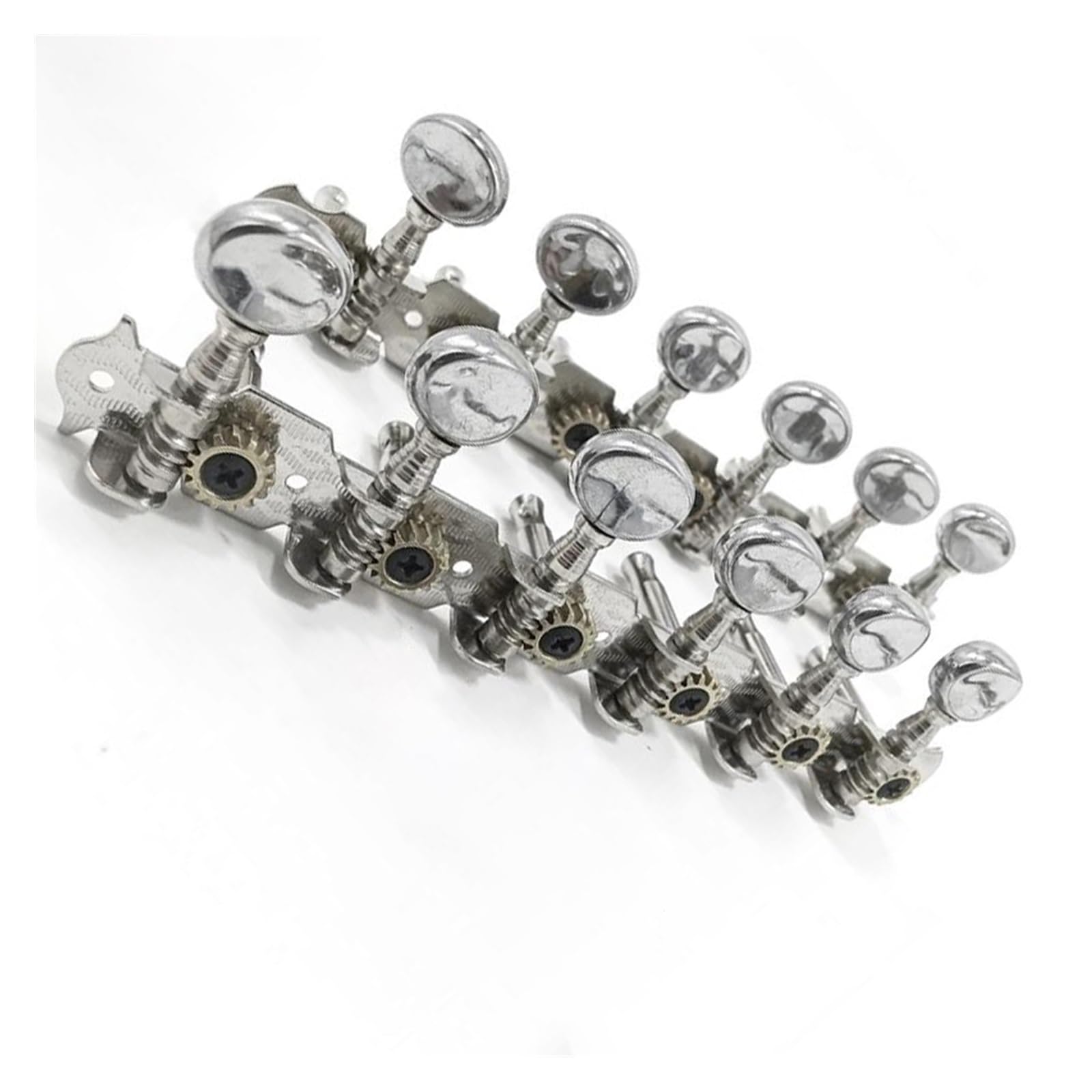 6L 6R Tuning Pins Tuner Head String Tuning Pins Für 12 Saiten Akustische Gitarre Teile Silber