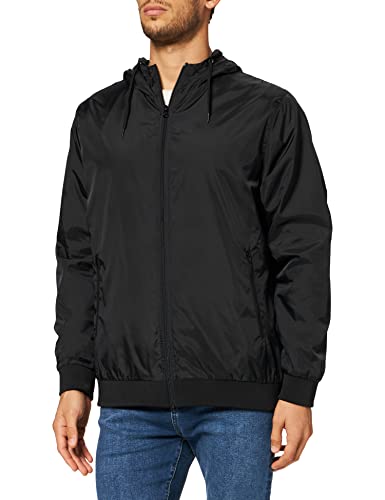 Urban Classics Herren Windbreaker Jacke, (Schwarz 00007), XXX-Large