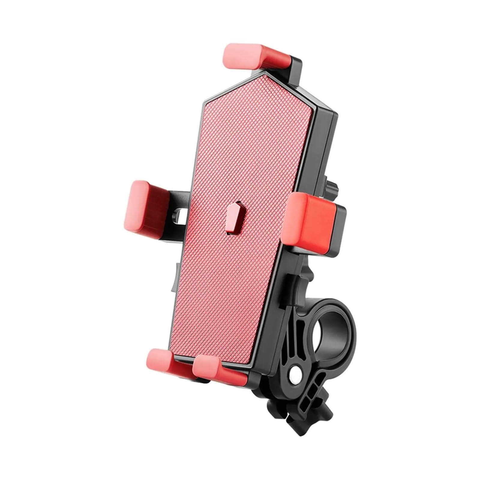 Handyhalterung Motorrad Telefonhalterung Für Den Lenker Stabil Verstellbar Handyhalter Für Motorrad Handyhalter Für -Telefonclip Handyhalter Fahrrad(Red)