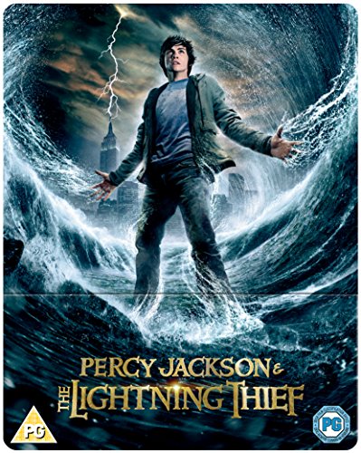 Percy Jackson and the Lightning Thief - Diebe im Olymp, Steelbook, Blu-Ray, Limited Steelbook Edition Steelbook (UK Import ohne dt. Ton) OOP