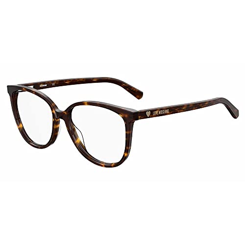 MOSCHINO LOVE Damen MOL558 Sonnenbrille, Havana, 54