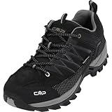 CMP Herren Rigel Low Trekking Shoe WP Wanderschuhe, 73uc Black Grey, 42 EU