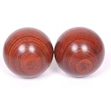 SchAan Qi Gong Kugeln Massagebälle Baoding Bälle 1 Paar Baoding-Kugeln, Cloisonné, Bastel-Baoding-Kugel, Yin-Yang-Design, Baoding-Kugeln für Erwachsene(Color:A,Size:40mm)