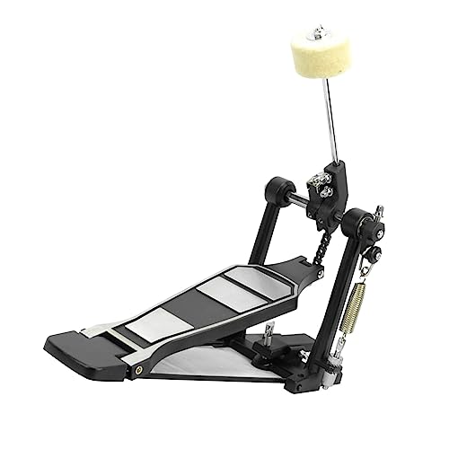 Instrumententeile, Einzelnes Bassdrum-Pedal, Austauschbarer, Verstellbarer Winkel, Schritt Auf Hammer, Doppelkette Bass drum-Pedal für Anfänger