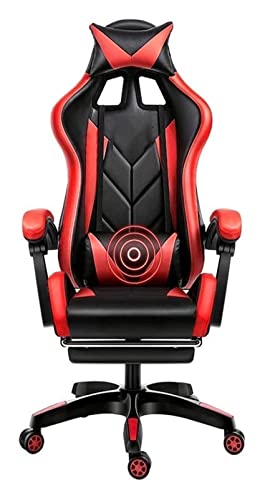 TBSZCM Bürostuhl E-Sports Stuhl Ergonomischer Bürostuhl Multifunktionaler Drehstuhl Chefsessel Hohe Rückenlehne Racing Style Gaming Stuhl Run forward