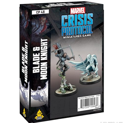 Marvel Crisis Protocol Blade And Moon Knight Character Pack