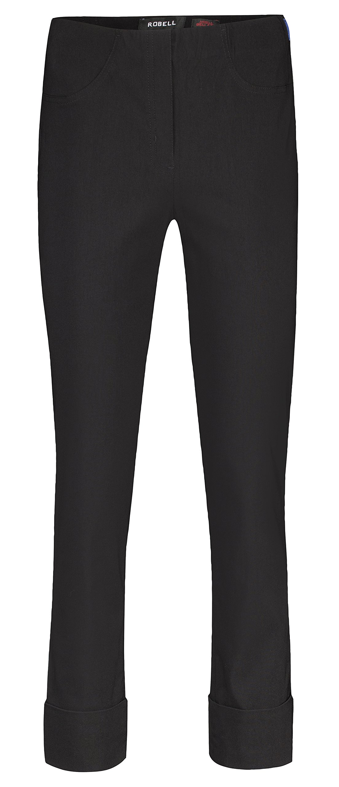 Robell Bella 09 Bengaline Damen Schlupfhose Komfortstretch Saison 2017 (42, schwarz 90)