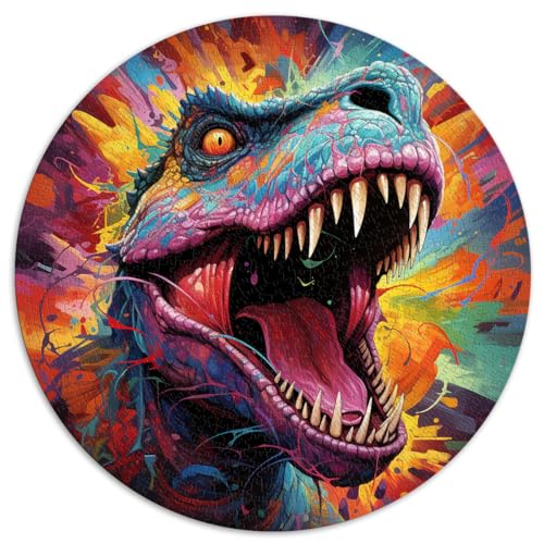 Puzzlespiel Dinosaurier Puzzle für Erwachsene 1000 Teile 67,5x67,5cm Puzzle als Geschenk Spaß bei Aktivitäten zu Hause, Geburtstagsgeschenk, Reisegeschenk,