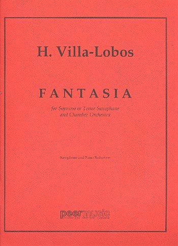 Fantasia opus.630 for soprano (tenor) saxophone and orchestra: for