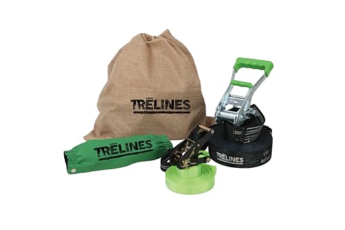 TRELINES Klassische Slackline,15 m