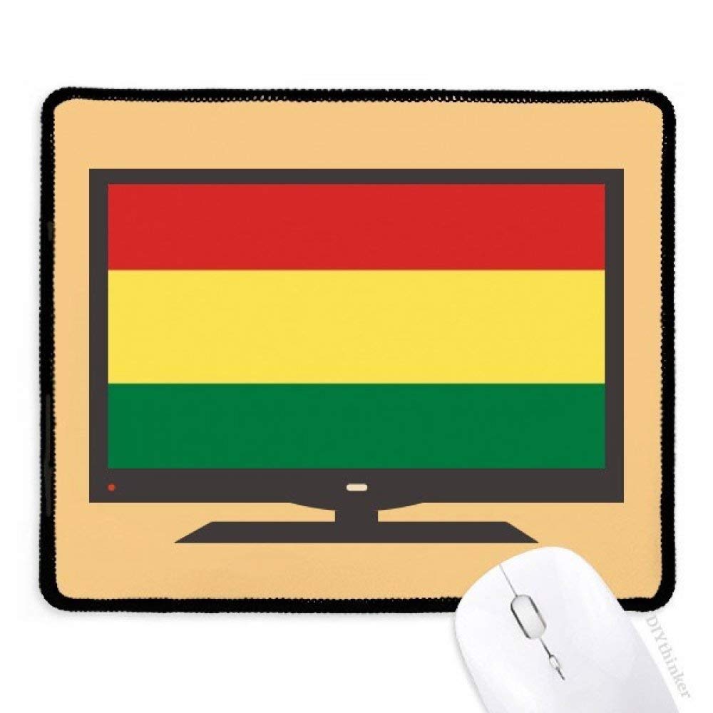 beatChong Bolivien-Flaggen-Land Symbol Mark Muster Computer Mouse Pad Anti-Rutsch-Gummi Mousepad Spiel Büro