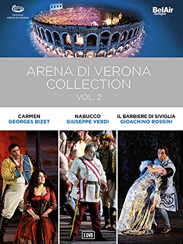 Arena Di Verona Collection Vol. 2 [Various] [Belair Classiques: BAC623] [3 DVDs]