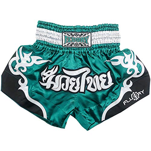 FLUORY Muay Thai Kampf-Shorts, MMA-Shorts, Kleidung, Training, Käfigkampf, Grappling, Kampfsport, Kickboxen, Shorts Kleidung