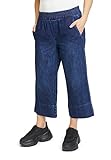 Cartoon Damen 6404/7813 Hose, Dark Blue Denim, 40 EU