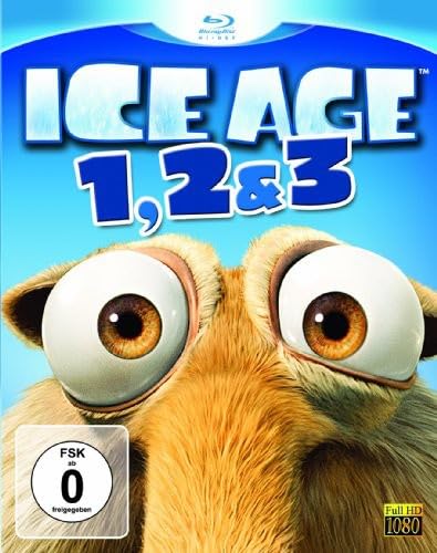 Ice Age 1, 2 & 3 [Blu-ray]