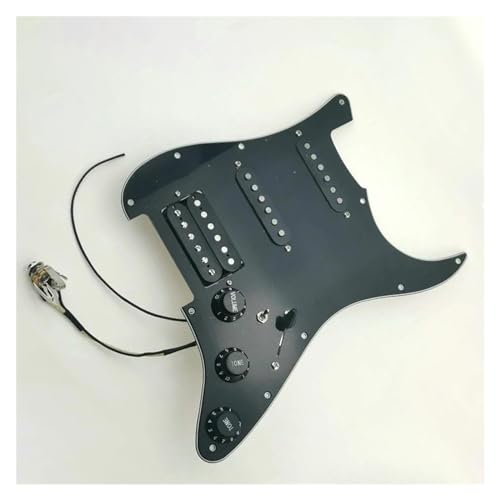 Standard-Pickguard-Tonabnehmer SSH Single-Coil-Humbucker-Tonabnehmer, 7-Wege-Typ, voll beladene Gitarre, vorverkabelte Schlagbrett-Tonabnehmer (Color : 5)