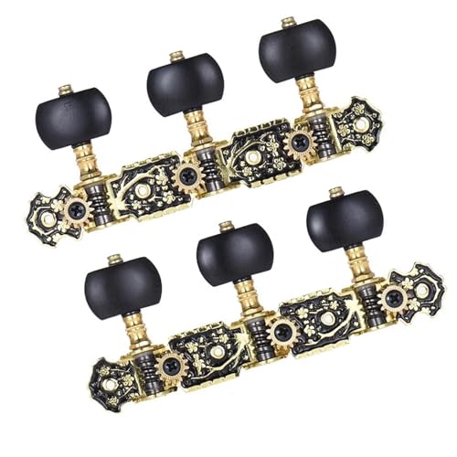 Strings Tuning Pegs Mechaniken Für Gitarre 2 Stück klassische Gitarren-Stimmnägel, Gitarren-Mechanik, Stimmschlüssel, Knopf, Saiten-Tuner