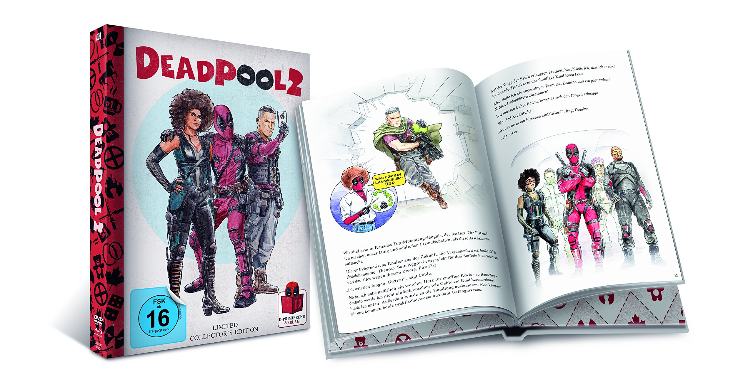 Deadpool 2 Mediabook [Blu-ray]