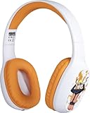 Konix Naruto Shippuden Kabelloser Bluetooth 5.3-Kopfhörer für Smartphones und Tablets - 30 Std. Wiedergabezeit - 3,5-mm-Klinkenkabel - Naruto-Motiv