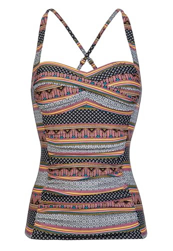 Protest Damen Tankini Oberteil MM Femme 19 CCUP Coral Blaze S/36