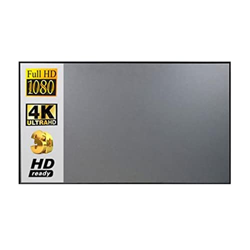 Projektor-Leinwandstoff, 100 120-Zoll-Leinwandprojektion, tragbares reflektierendes Tuch - Projektorleinwand(120 inch)