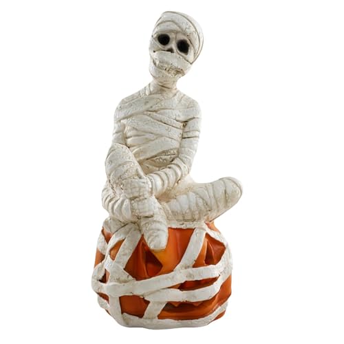 Idezek Halloween-Dekorationsstatue, beleuchtete Halloween-Figuren - Leuchtende Halloween-Gartenstatue für den Außenbereich - Beleuchtete Halloween-Dekorationen, Horror-Gartenfiguren-Statue,