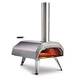 Ooni Karu 12 Multi-Brennstoff Pizzaofen – Tragbarer Pizzaofen – Gas Pizzaofen – Holz Pizzaofen – Outdoor Pizzaofen für Grillen, Kochen und Backen – Backt authentische neopolitanische Pizza zu Hause