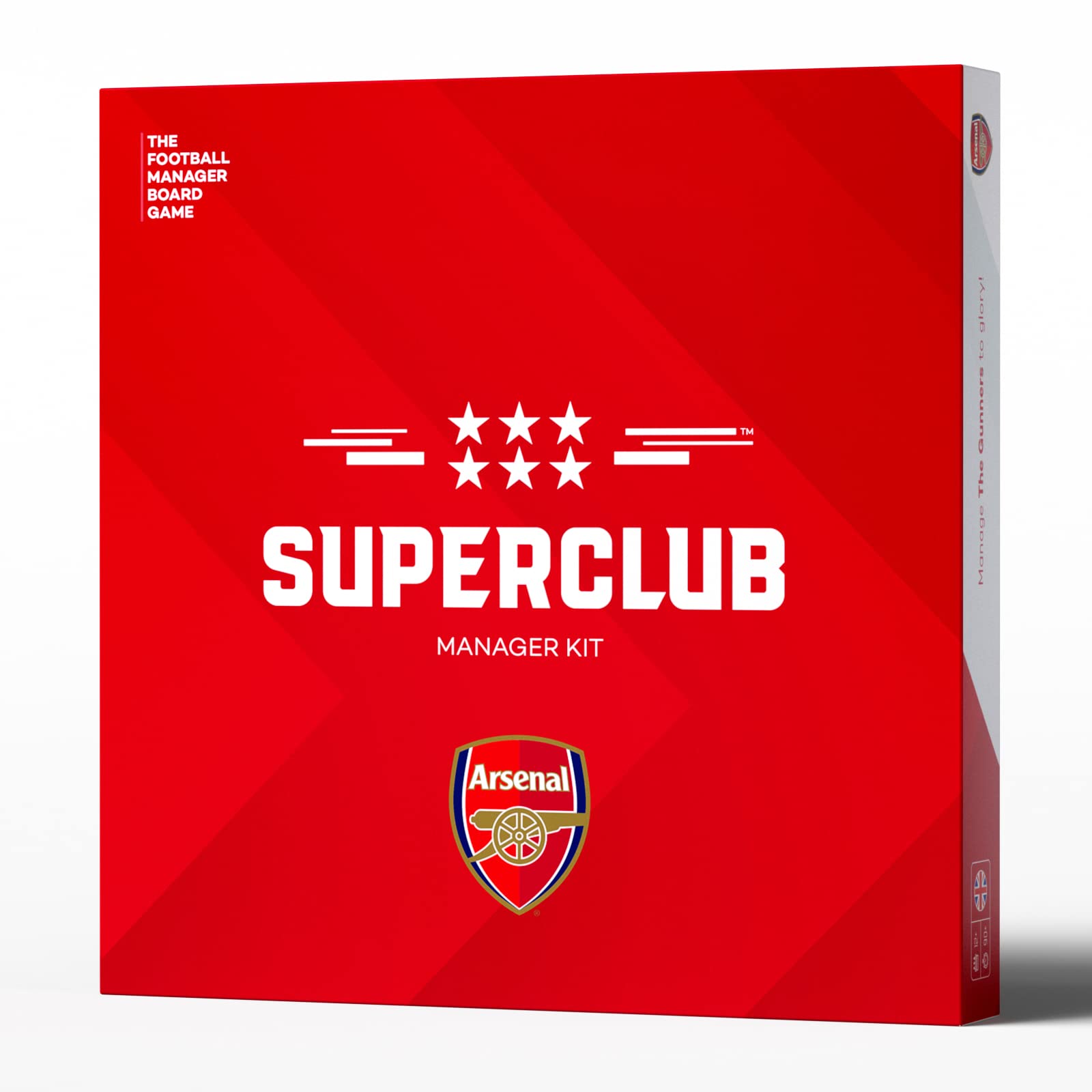 Arsenal Manager kit | Superclub Expansion | Das Fußballmanager-Brettspiel