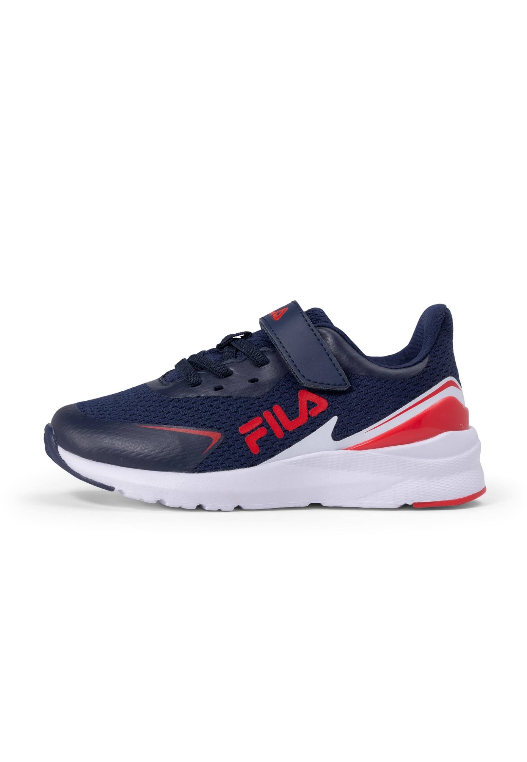 FILA Unisex Kinder Laufschuh Crusher V Kids, Fila Navy Fila Red, 29 EU