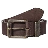 Wrangler Herren Metal Loop Gürtel, Braun Brown, 90