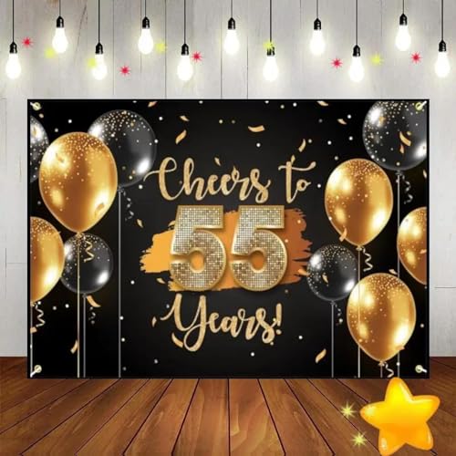 Alles Gute zum 55./60. Geburtstag Hintergrund Fotografie Kulissen Spiel Smash Kuchen Laterne Green Screen Special Personalisiert Route 66 350x230cm